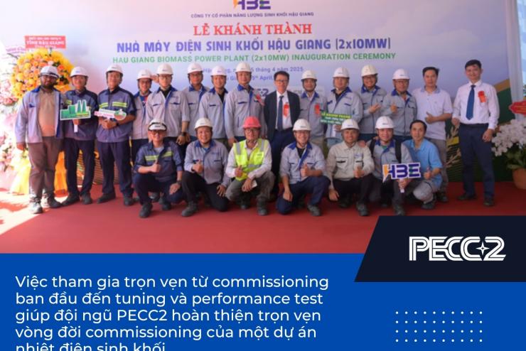 KỲ 2 - TỪ ĐIỆN GIÓ ĐẾN SINH KHỐI: PECC2 TỪNG BƯỚC CHUYÊN NGHIỆP HÓA NĂNG LỰC COMMISSIONING GIAI ĐOẠN 2022-2025