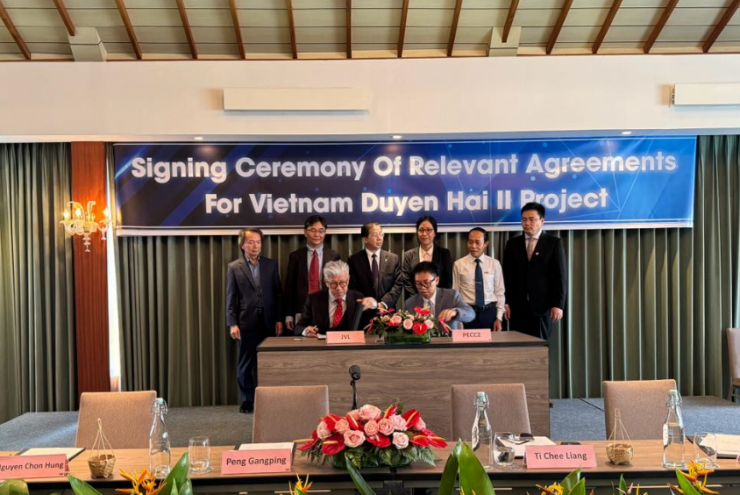 LỄ KÝ KẾT HỢP ĐỒNG VẬN HÀNH VÀ BẢO TRÌ NHÀ MÁY NHIỆT ĐIỆN DUYÊN HẢI 2