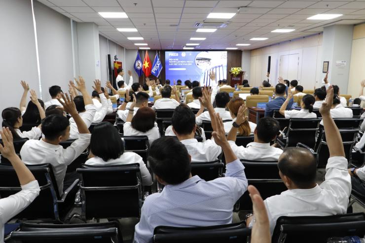 PECC2 TỔ CHỨC HỘI NGHỊ ĐẠI BIỂU NGƯỜI LAO ĐỘNG CÔNG TY LẦN THỨ 17, NĂM 2025